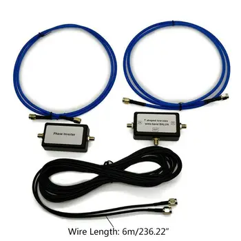 250mW YouLoop Magnetisk Antenne Bærbare Passiv Magnetic Loop Antenne med Lavt Tab Bredbånd BALUN til HF og VHF 4