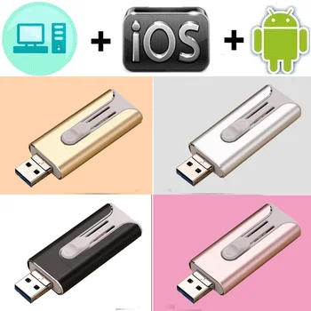 256 gb USB Flash Drive Mikro-USB-OTG Pendrive 64 GB Til Xiaomi Redmi Note 5 Redmi 5 Plus 4X Phone Memory Stick Kortet, USB Flash-3.0 0