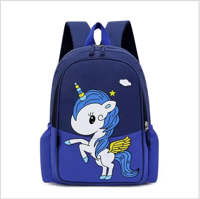 Børn unicorn skoletasker 2020 Nye Tegnefilm udskrivning schoolbags kids rygsæk til piger&drenge,mochila infantil 1
