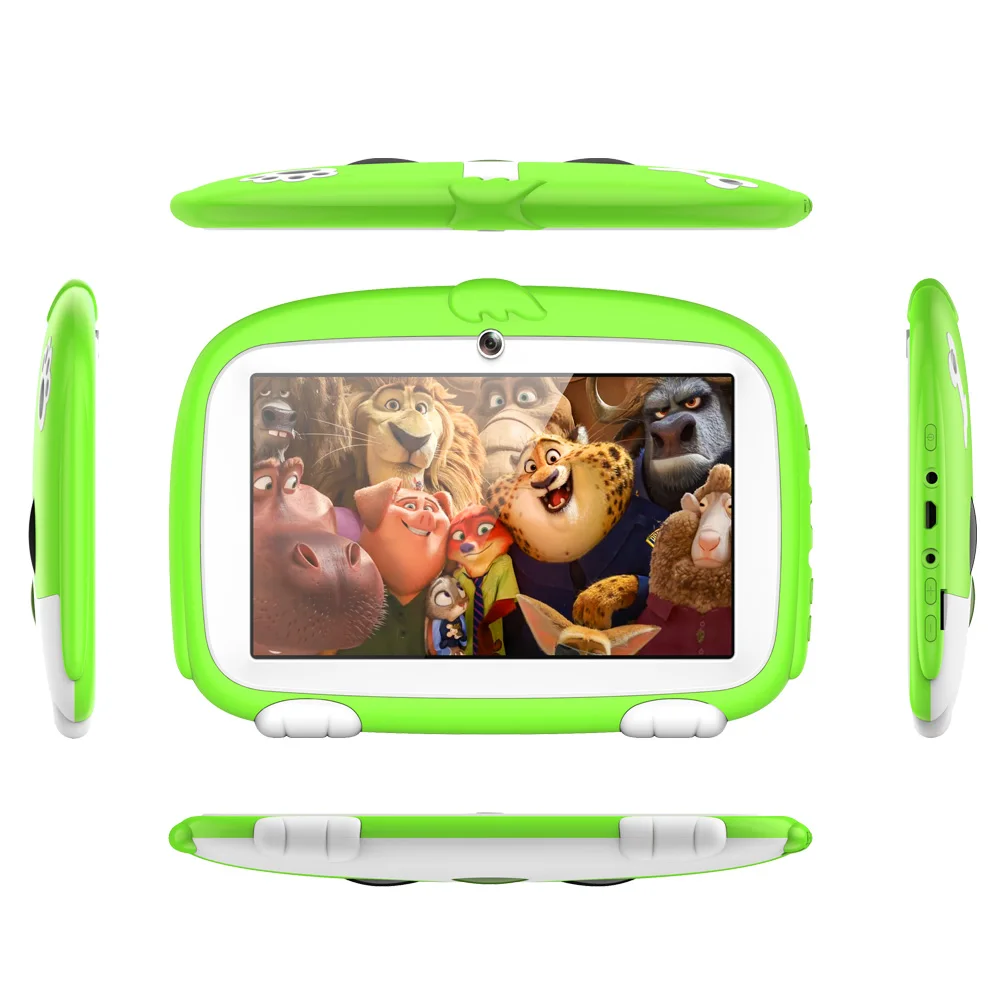 Nyt Design 7 Inch Kids Tabletter Google Android 8.0 Quad core Dual Kamera, 16 GB WiFi Børns favoritter gaver tablet pc 1