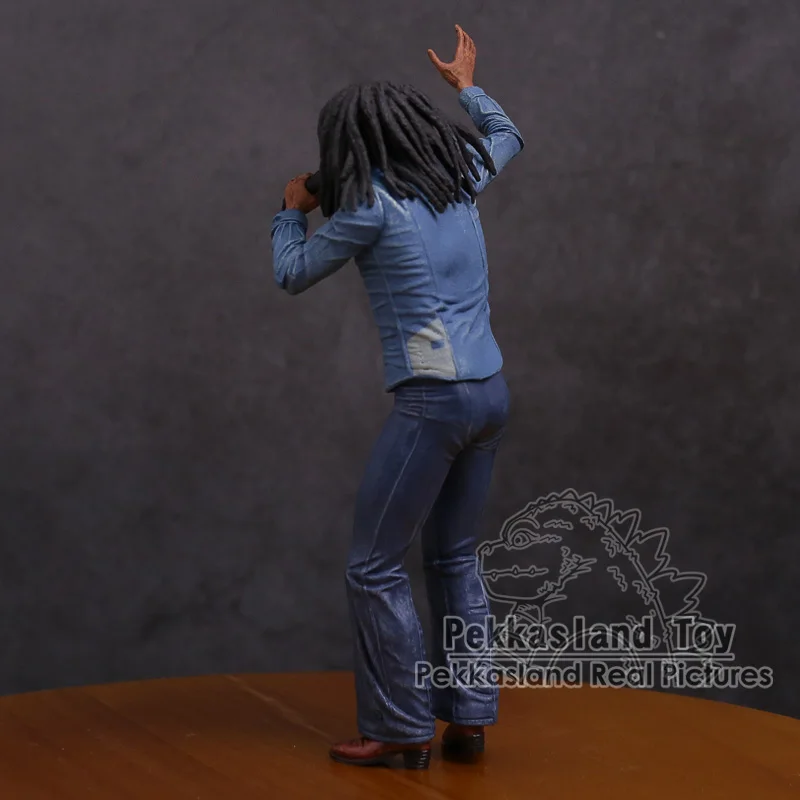 Bob Marley Musik Legender Jamaica Sanger & Mikrofon PVC-Action Figur Collectible Model Toy 18cm 1