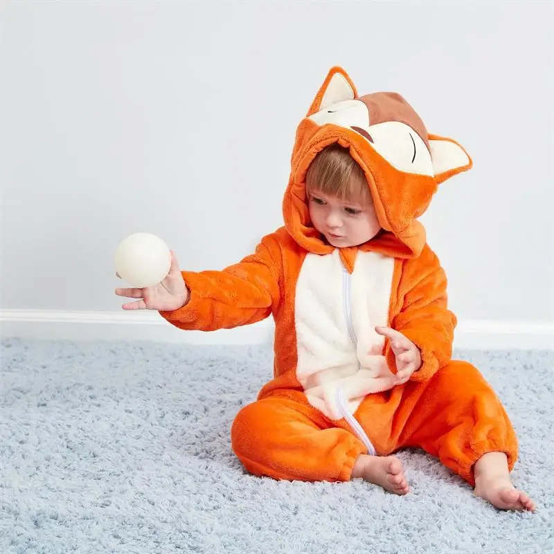Baby Rompers Dyr Panda Onesies Løve Kostume Til Piger Drenge Barn Buksedragt Spædbarn Tøj, Pyjamas Børn Overalls ropa bebe 1