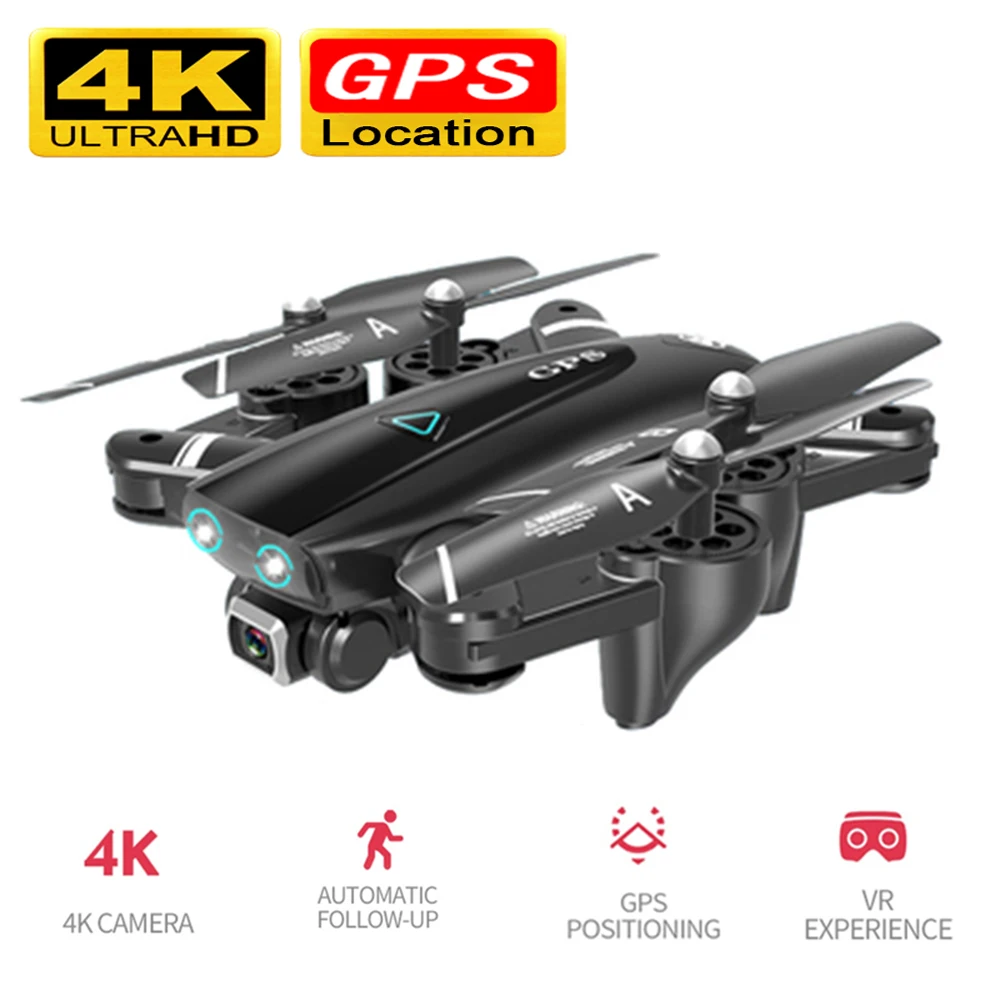 NYE S167 GPS-Drone Med Kamera 5G RC Quadcopter Drone-HD-4K-WIFI FPV Sammenklappelig Off-Punkt, der Flyver Fotos Video-Helikopter 1