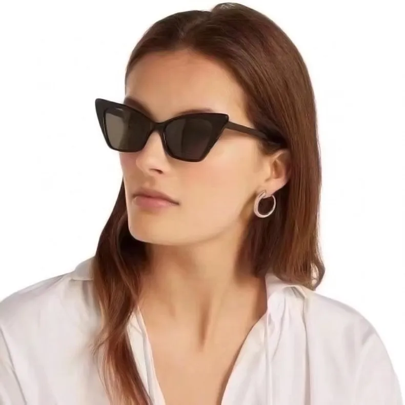 VWKTUUN Solbriller Kvinder Cat Eye Briller UV400 Sunglasess Farverige solbriller Vintage Ny Kørsel Nuancer til Kvinder Solbrille 1