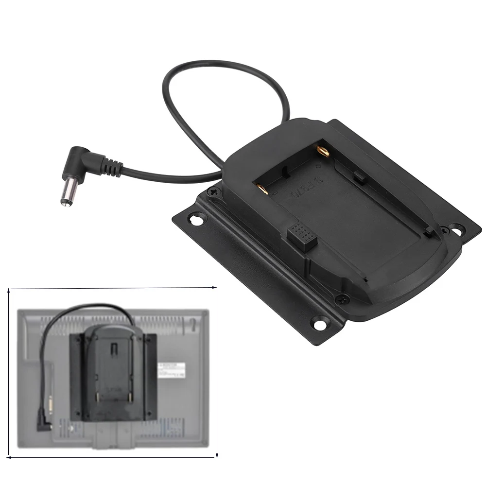 Batteri Adapter Base Plade til Lilliput FEELWORLD Kompatible Skærme til Sony NP-F970 F550 F770 F970 F960 F750 Batteri 1