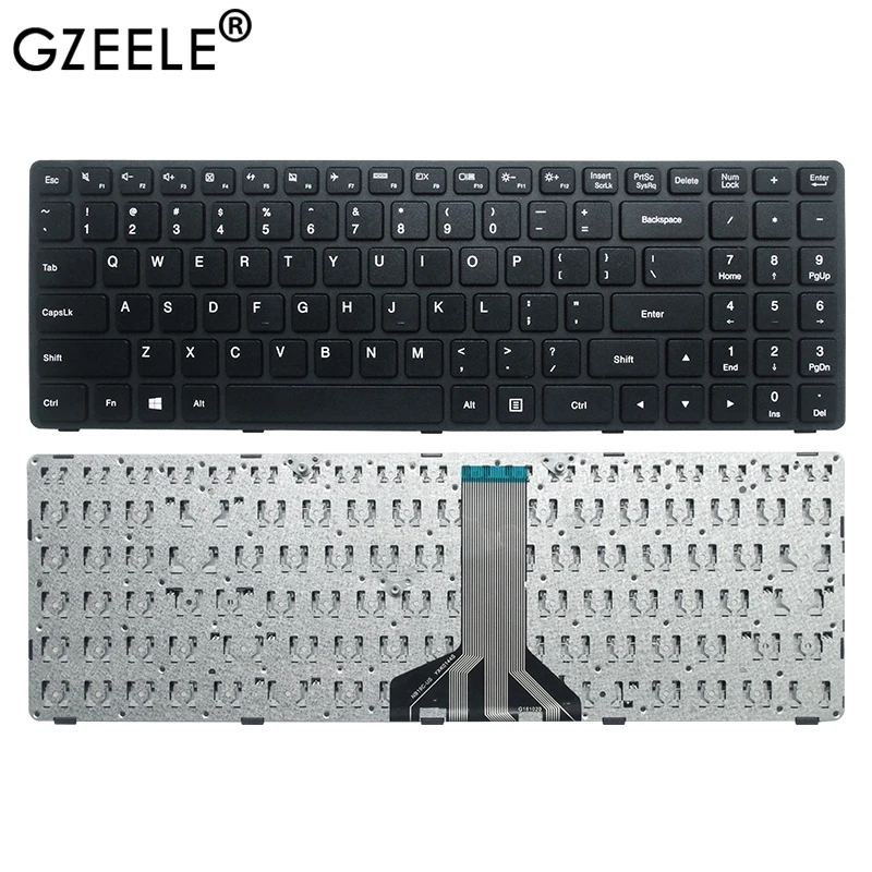 GZEELE engelsk Tastatur Til Lenovo Ideapad/TIANYI 100-15 100-15IBY B50-10 PK131ER1A05 5N20h52634 9z.NCLSN.00U NANO NSK-BR0SN 1