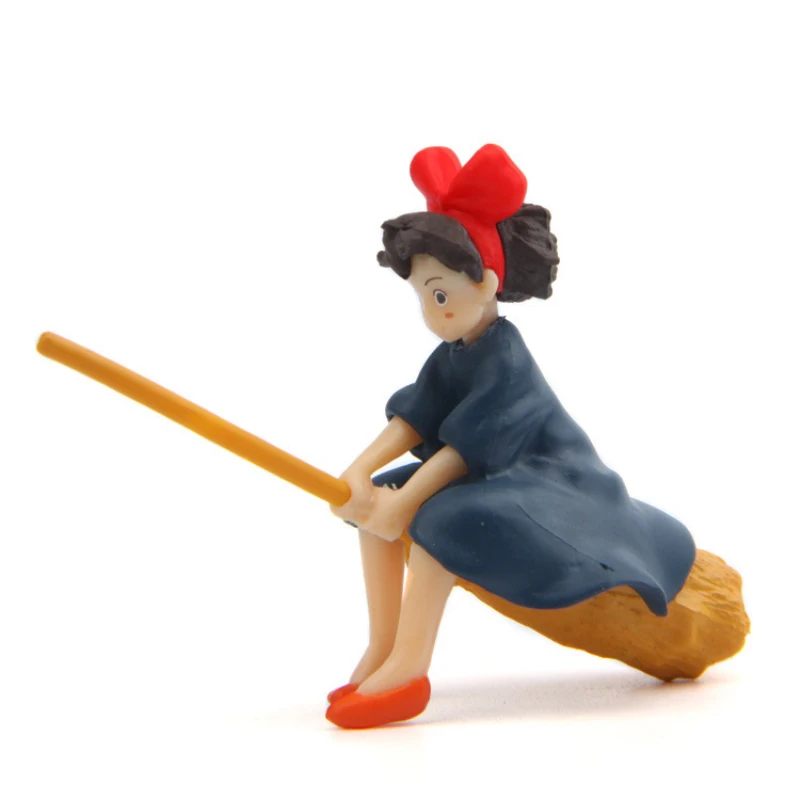 Magic Girl Kiki Miniatura Dukkehus Have Hjem Bonsai Dekoration Mini-Toy Miniature Harpiks Håndværk Ornamenter Micro Indretning og DIY 1