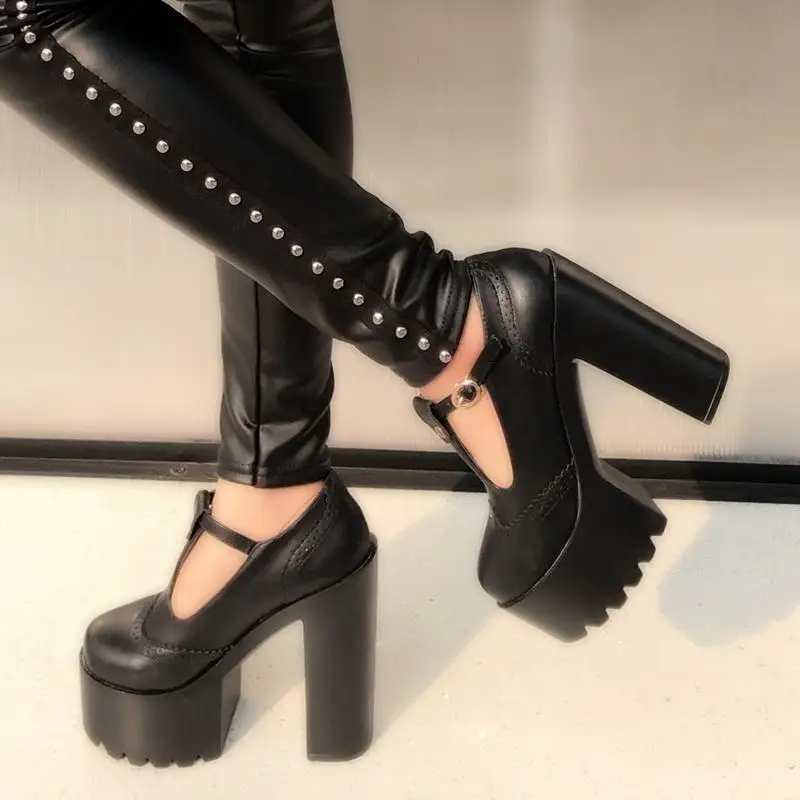 14 cm vandtæt platform enkelt sko rå med temperament super high kvinder sko Europa og Amerika sexet elegante høje hæle 1