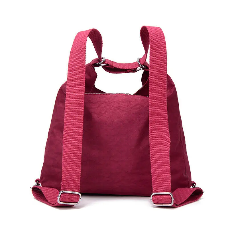 Vandtæt Kvinder Tasker Multifunktion Skuldertaske Nylon Klud Tote Genanvendelige Shopping Taske Ladys Travel Bag Crossbody Taske 1