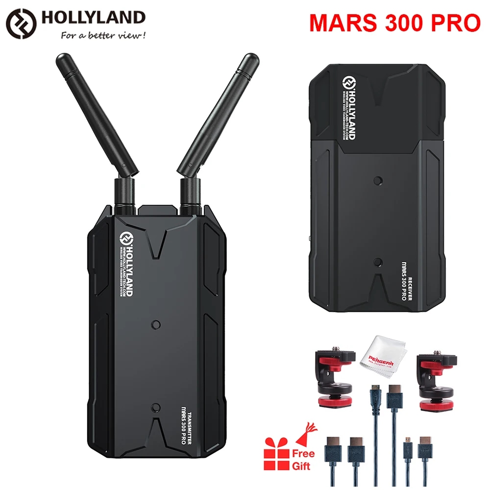 Hollyland MARS 300 Pro Forbedret Version 300FT Billede Trådløs Video Transmission Sender & Modtager til Sony DSLR-Kamera 1