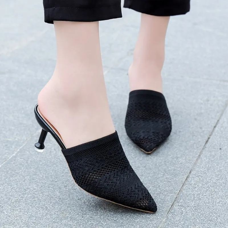 Nye kvinder, tøfler 2020 sommeren Dovne sko kvinde sandaler, Non-slip Mode Fremragende sandal med Høj hæl damer sko shoes de mujer 1