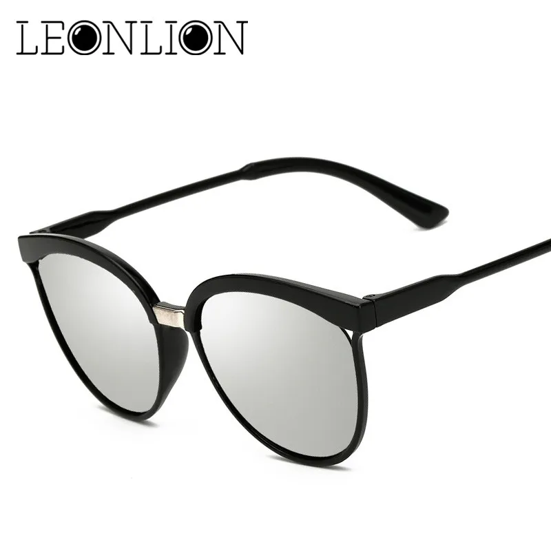 LeonLion 2021 Brand Designer Cat Eye Solbriller Kvinder Luksus Plast Sol Briller Klassiske Retro Udendørs Gafas De Sol Mujer UV400 1