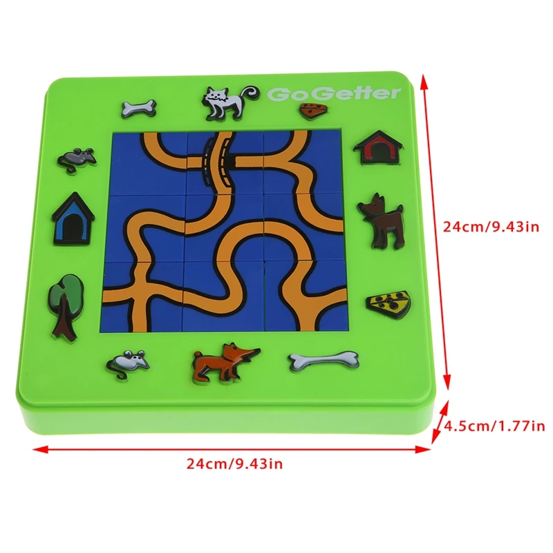Go Getter Kat og Mus Toy yrelsen Tegnefilm Puslespil Labyrint Intelligens Spil Gave E65D 1