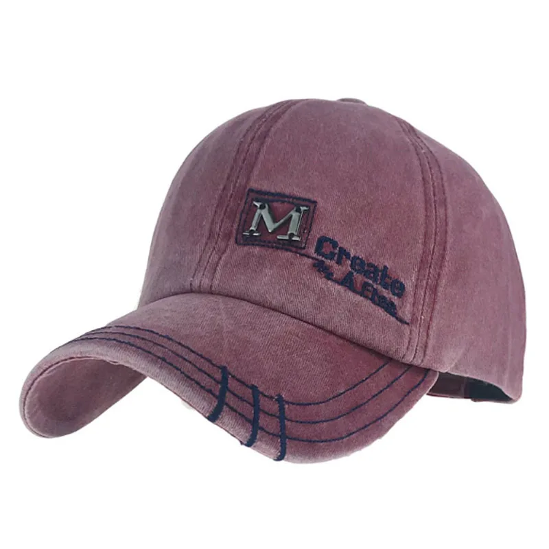 Baseball Cap Mænd Snapback Hatte, Caps for Mennesket Kvinder Gorras Hombre Far Hat Brand Brev Knogle Casquette Vintage Hat 1