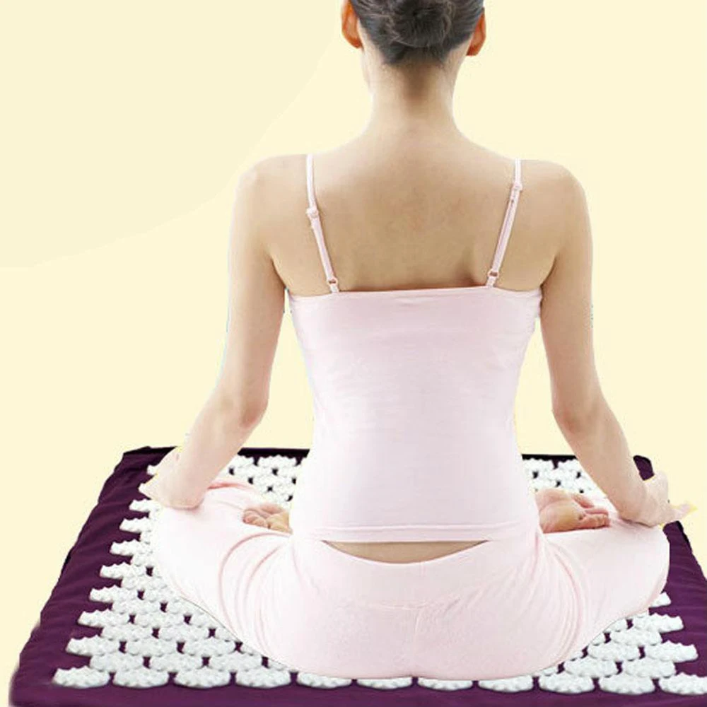 Massageapparat pigmåtten, Lindre Stress Kroppen rygsmerter Akupunktur Mat Massage Pude Spike Massage og Afslapning 1