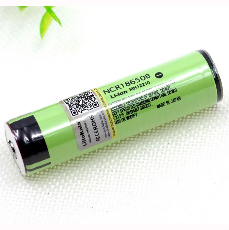 2020 Liitokala Beskyttet Oprindelige 18650 Genopladeligt batteri NCR18650B 3400mah med PCB 3,7 V batterier Til Lommelygten 1