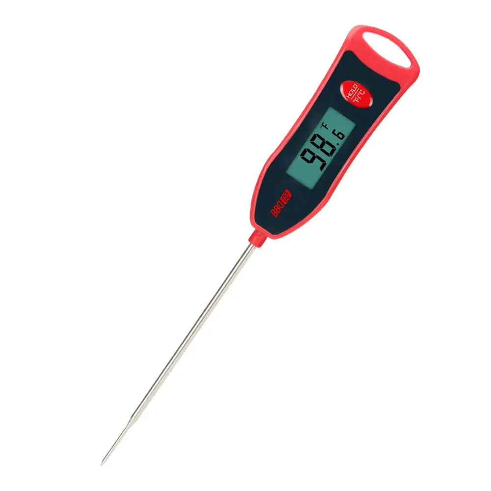 INKBIRD BG-HH1D Digital Håndholdt Kød Termometer Termometer 3-5s Hurtig Respons med Baggrundsbelysning til BBQ Grill Yoghurt Bage Ovn 1
