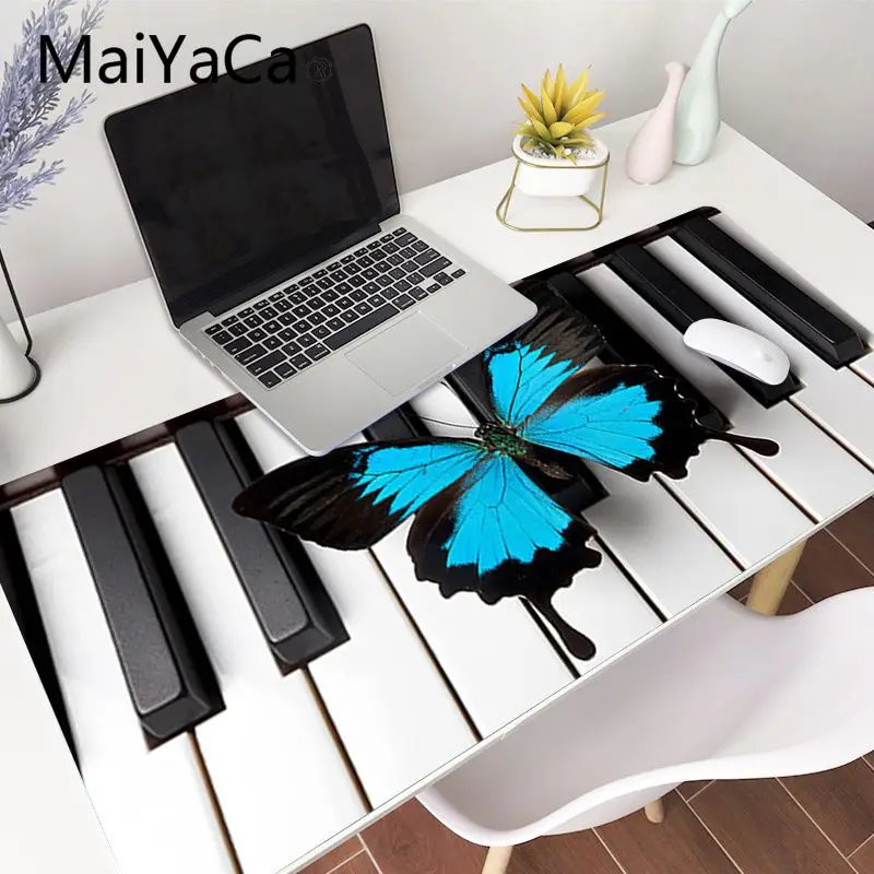 MaiYaCa Grøn Blå Butterfly er en Smuk Anime musemåtten Gaming Tilbehør Musemåtte, musemåtte Tastatur xxl musemåtte Spil 1