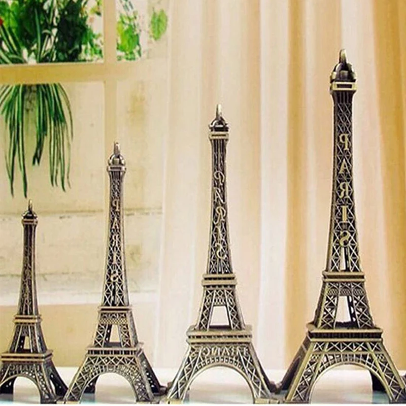 3D Harpiks Ornamenter France Eiffel Tower Paris Mønster Køleskab Magnet Rejse Souvenir Gaver, boligindretning Harpiks Håndværk Forsyninger 1