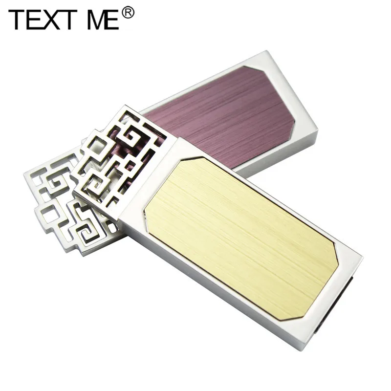 TEKST MIG reelle kapacitet USB 2.0 4GB 8GB 16GB flash-disk Pendrive, 32GB, 64GB memory stick Flash metal pen-drev, USB-Stick 1