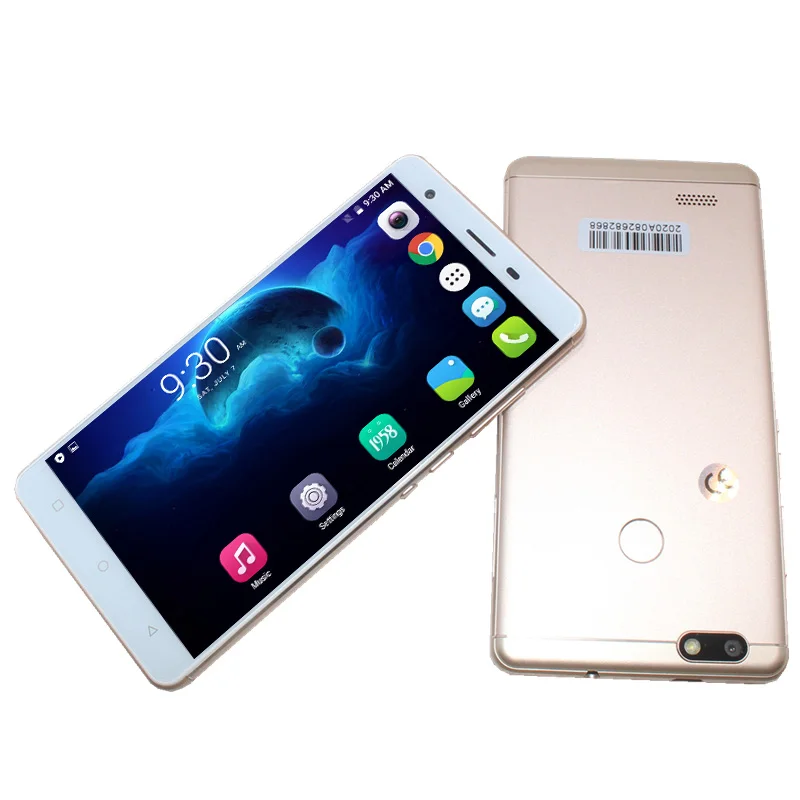 5 Tommer S07 4G LTE Smart Mobiltelefon, 2GB+16GB Android 6.0 MTK6737 Quad-Core 720x1280 pixels Kapacitiv skærm, Dual SIM-Kort i kameraet 1