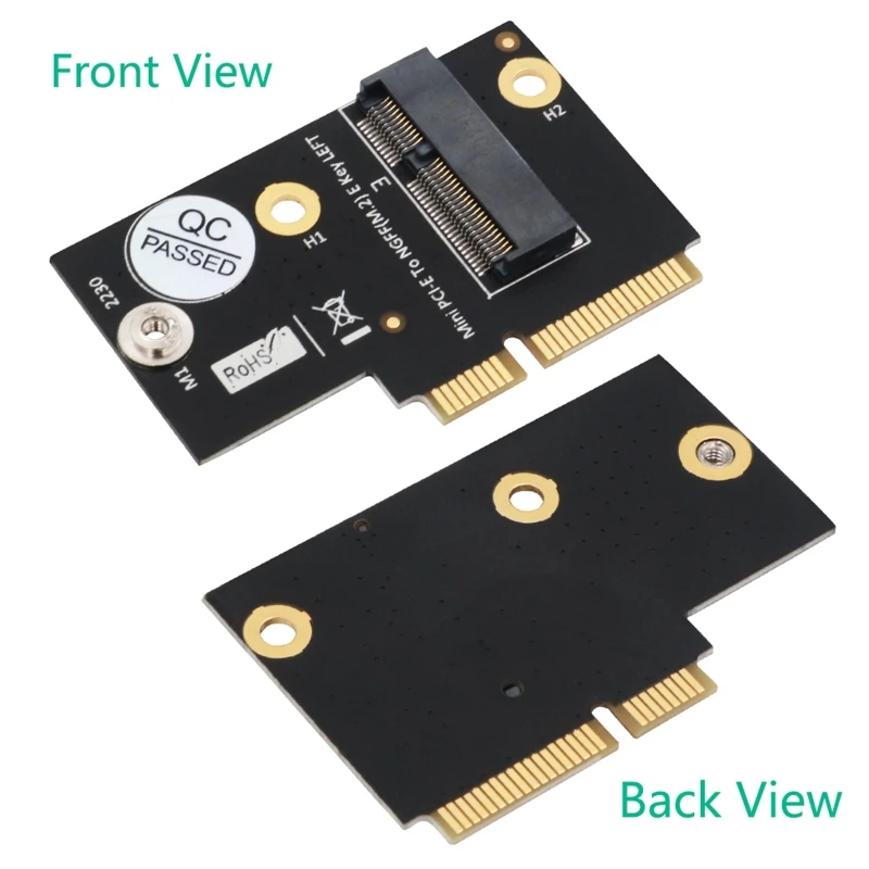M. 2 NGFF Nøgle E til Halv Størrelse Mini-PCI-E-Adapter Converter for WiFi6 AX200 9260 8265 Kort Y510P Model 1