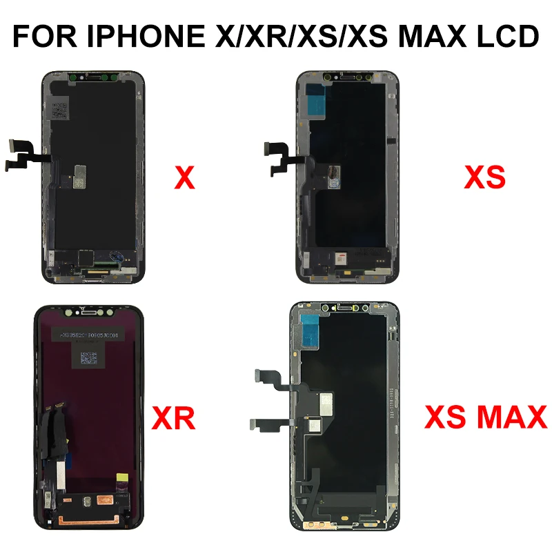 AAAAA OEM OLED Til iPhone X XS XS-XR MAX LCD-Skærm Touch Skærm Udskiftning med 3D Touch Digeiter Dele til Samling af Gratis Tilfælde 1