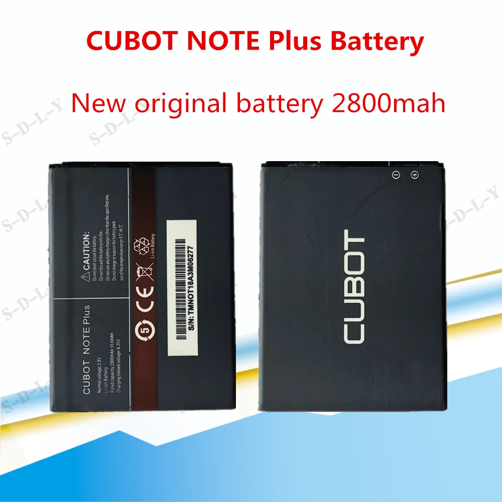 Høj Kvalitet 2800mAh batteri forHigh Kvalitet 2800mAh batteri til CUBOT noteplus Note plus Smartphone Note plus Smartphone 1