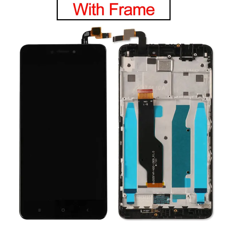 For Xiaomi Redmi Bemærk, 4X LCD Display+Touch Screen Nye Digitizer og LCD-Skærmen For Xiaomi Redmi Note 4 Globale Version Snapdragon 625 1