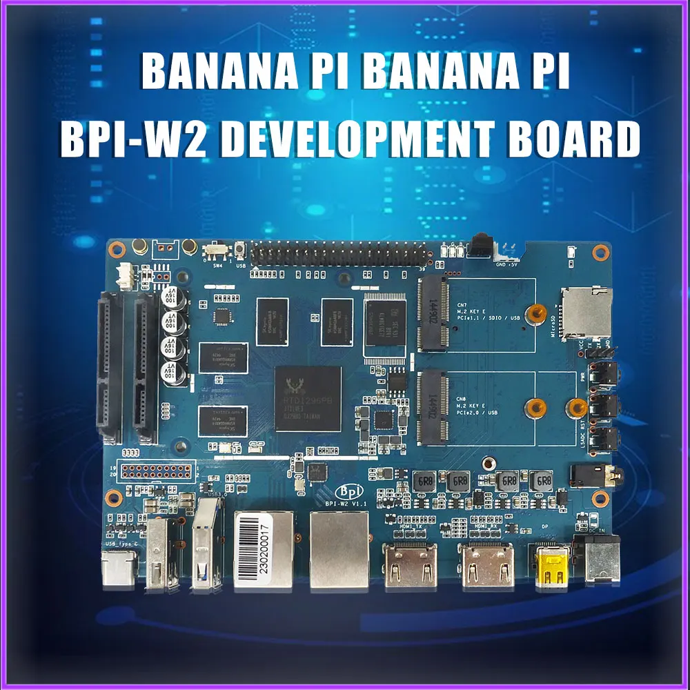 Banan pi BPI W2 smart router med Realtec RTD1296 Design, der passer til Home Entertainment,Home automation, Game center 1
