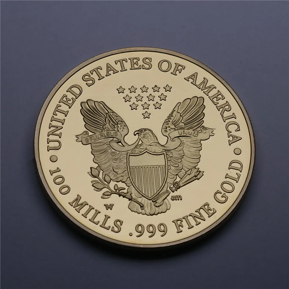 DHL 50stk/masse Gratis Forsendelse 20 Dollars American Eagle 2000 frihed guld metal .999 FINT Guld Klædte Mønt 1