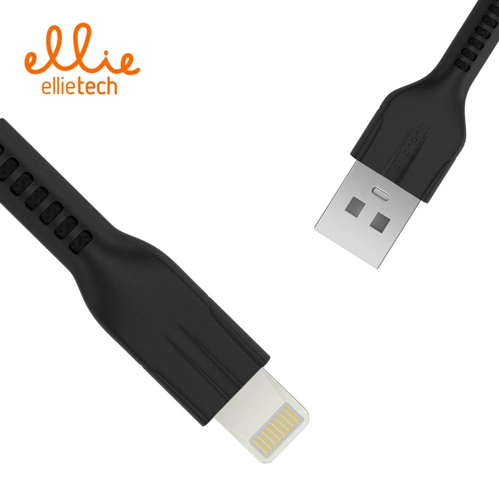 Ellietech USB-Kabel til iPhone, 12 Mini-11 Pro Max X XR XS 8 7 6 6s Hurtig Data iPad Oplader USB-Kabel, Ledning Mobiltelefon Kabler 1