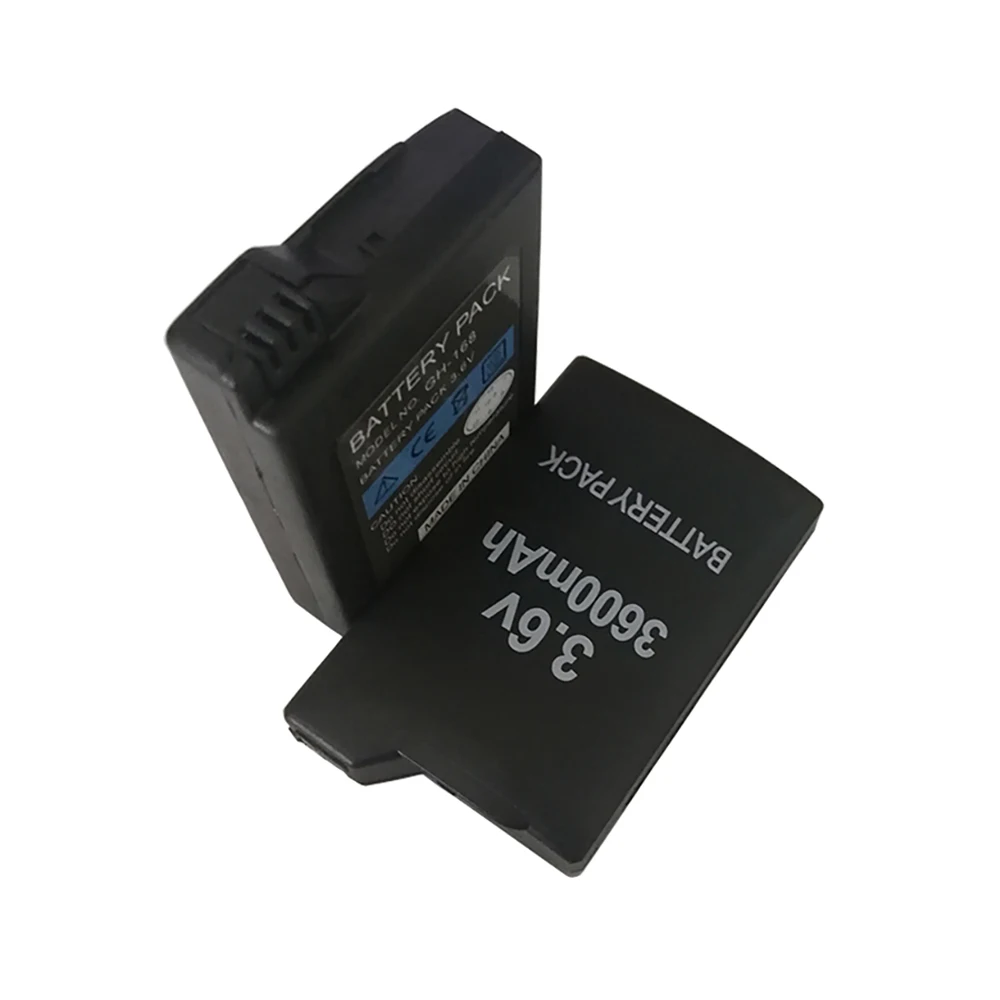 2stk 3600mAh Batteri Til PSP 1000 PSP1000 PlayStation Portable Konsol Genopladelige Lithium Batterier 1