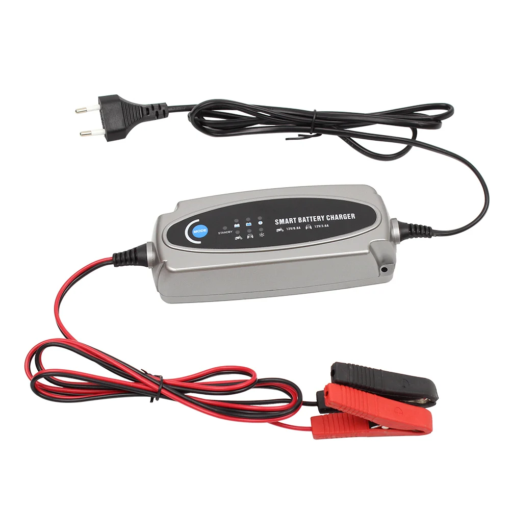 MXS 5.0 12V Fuld Automatisk Bilens Batteri-opladere Smart Strøm Oplader & GRATIS INDIKATOR 56-382 Bil-Varer EU stik 1