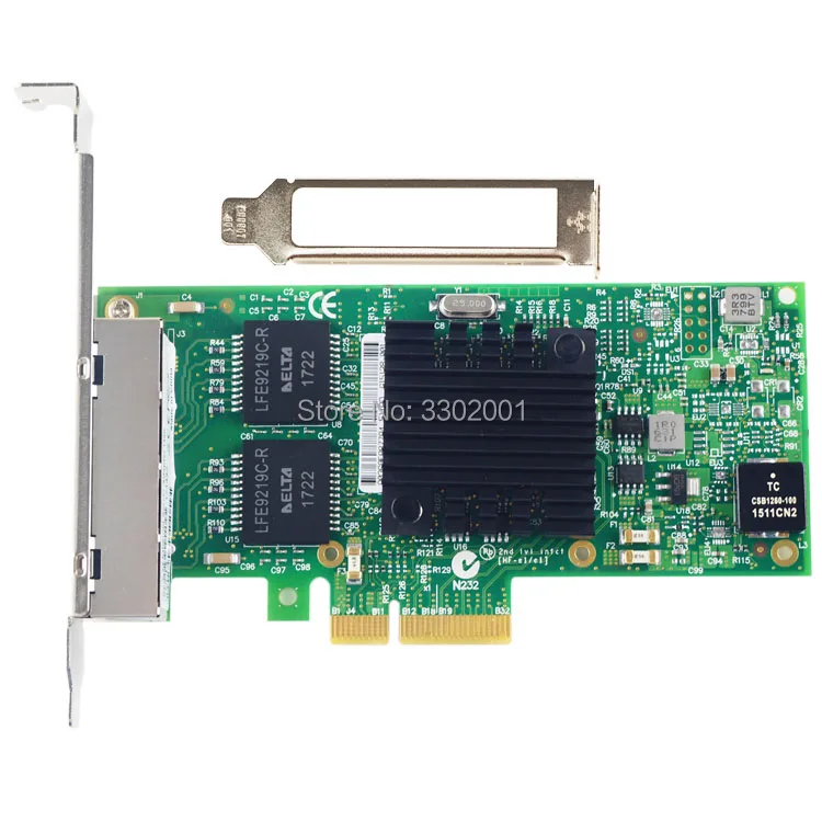 FANMI I350-T4V2 4-Port Gigabit Ethernet PCI-Express X4 intel I350AM4 Server Adapter netværkskort 1