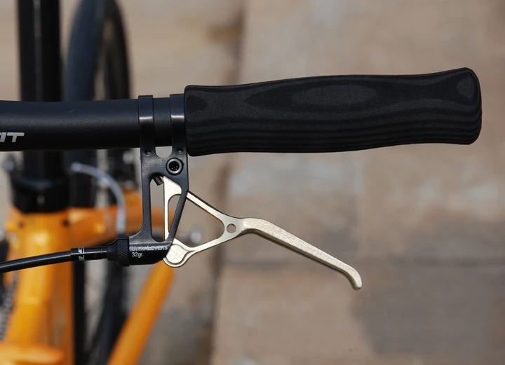 Ultra-lys, komfortabel Anti-Skid Litepro Svamp cykelstyr Greb Sæt til at Folde cykel egnet til rullende/dip håndtag 1