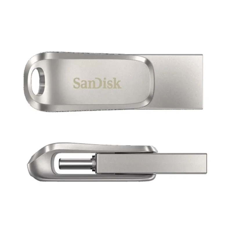SanDisk SDDDC4 Ultra-Luxe USB 3.1 512 gb Flash-Drev Type C 256 GB Dual Pendrive 128GB 32GB, 64GB Metal Type EN OTG Flash-Drev 1