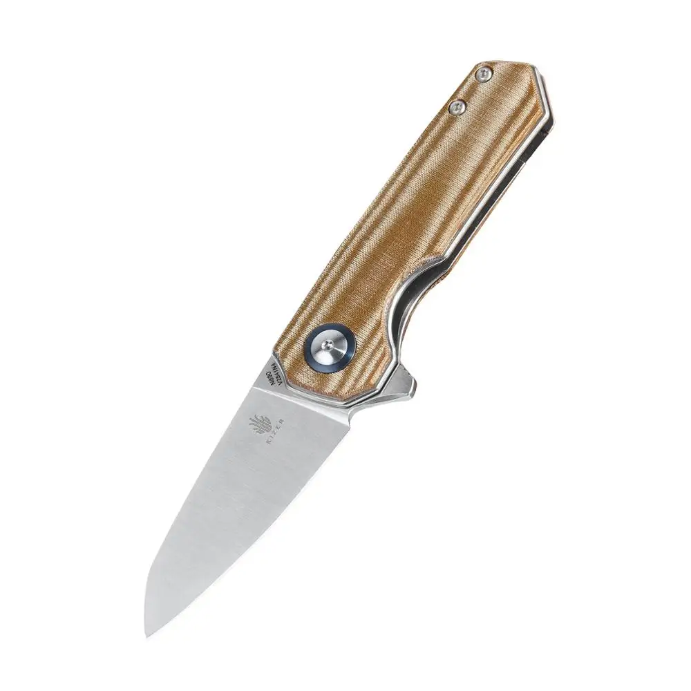 Kizer Folde Pocket Kniv V2541N4 Lieb 2020 Nye Micarta Håndtere Kniv er Designet Af Azo 1