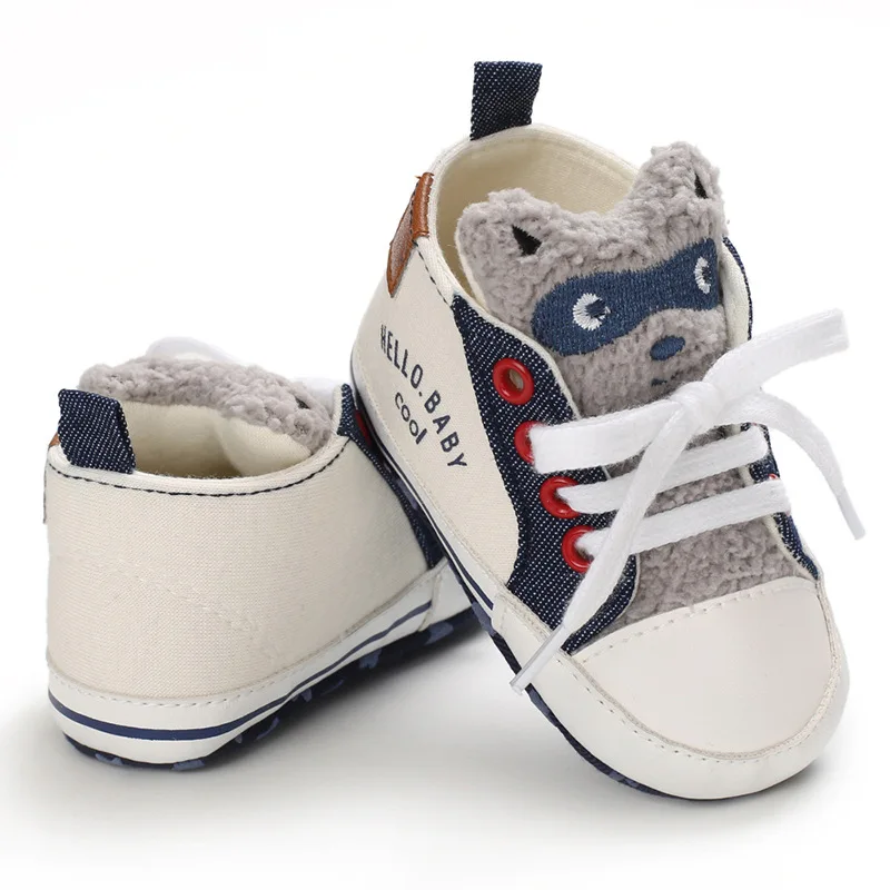 NYT Design Nyfødte Baby Sko Fashion Baby Drenge Sneakers Canvas Casual Piger Sko Baby Moccaisns Toddler Første Vandrere 1