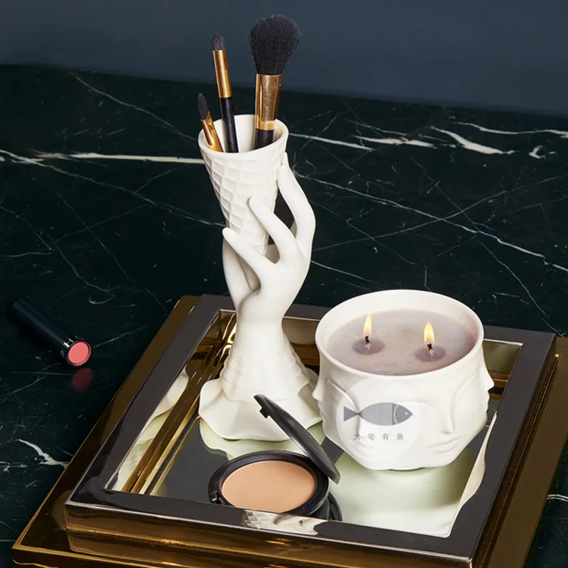 Amerikanske Jonathan Adler holder is keramiske søde mini-vase, lysestage spisebord dekoration opbevaring hjem dekoration 1