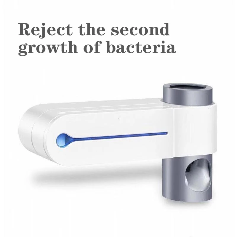 Antibacteria UV tandbørsteholder Automatisk Tandpasta Dispenser Sterilisere Hjem Renere Sterilisere Badeværelse Tilbehør Sæt 1