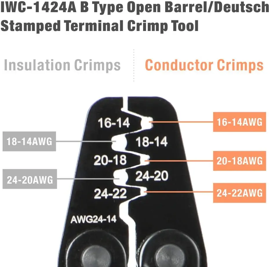KIT-DC01 Multifunktion Automotive Rapair værktøjskasse Deutsch Crimpning tænger Værktøjer til Fjernelse af（OVA-12/16/20，IWS-1424A/B,WR01,DR01-05) 1