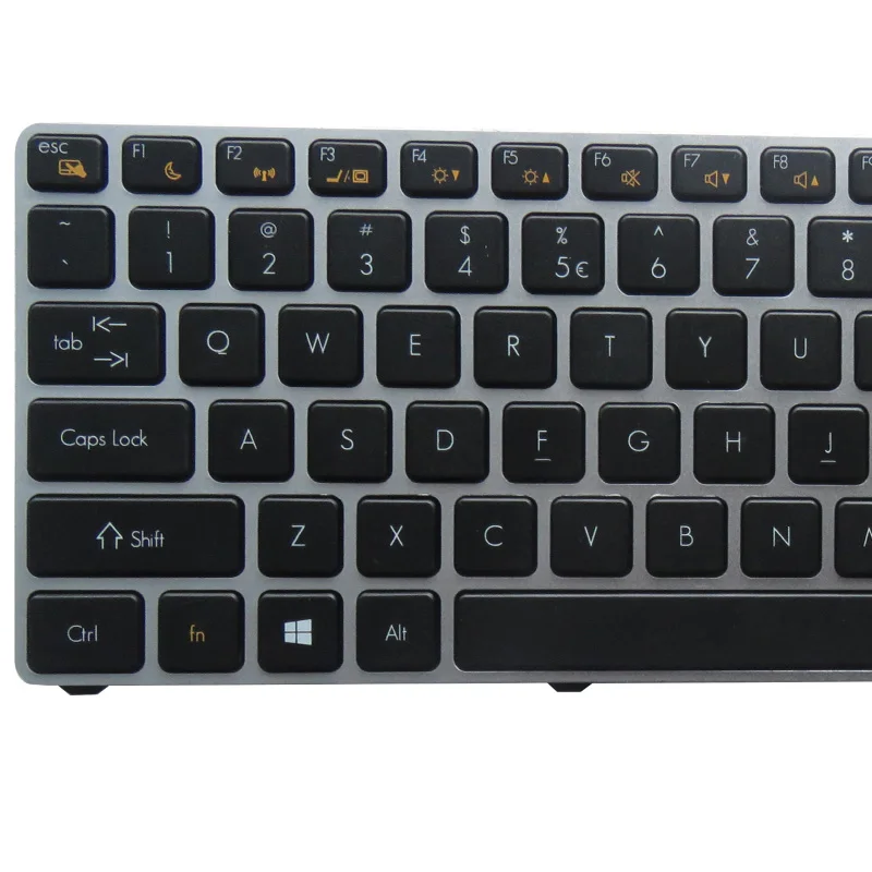 GZEELE Nye engelske Laptop Tastatur For Quanta TWD TWS engelske OS MP-12K73US-920 AETWDU00010 MP-12K76GB-920 erstatte 1
