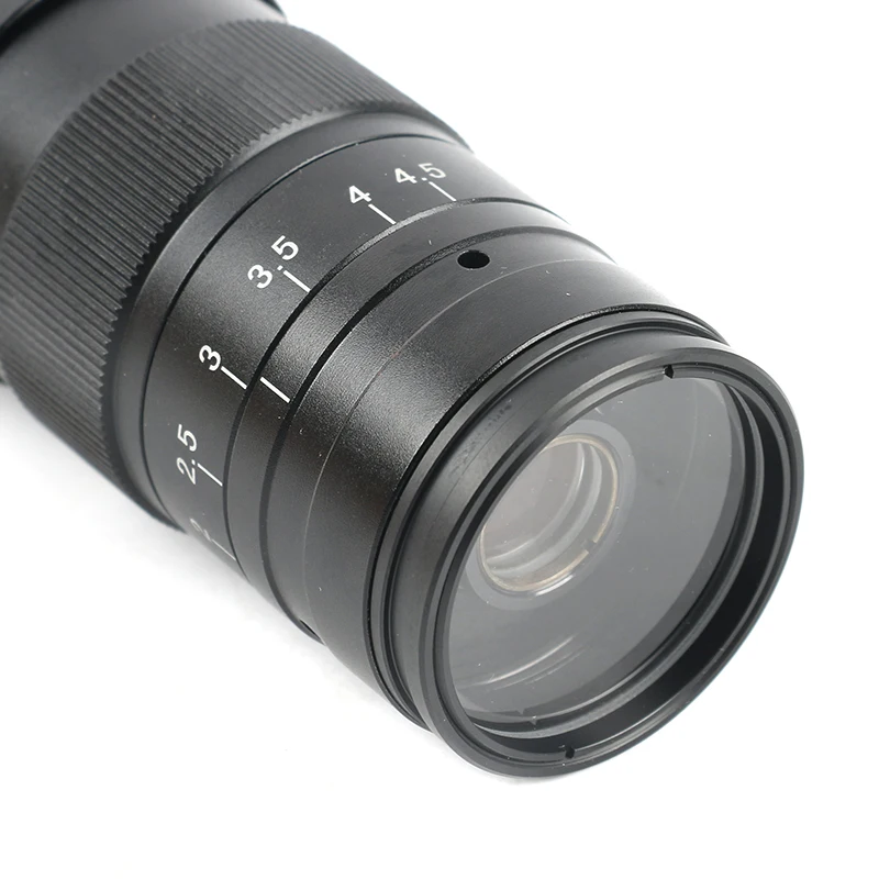 1X Beskyttelse Barlow Ekstra Objektiv-Glas Linse Undgå Sod For 120X 300X 200X 180X C-MOUNT-objektiver Video-Mikroskop-Kamera 1