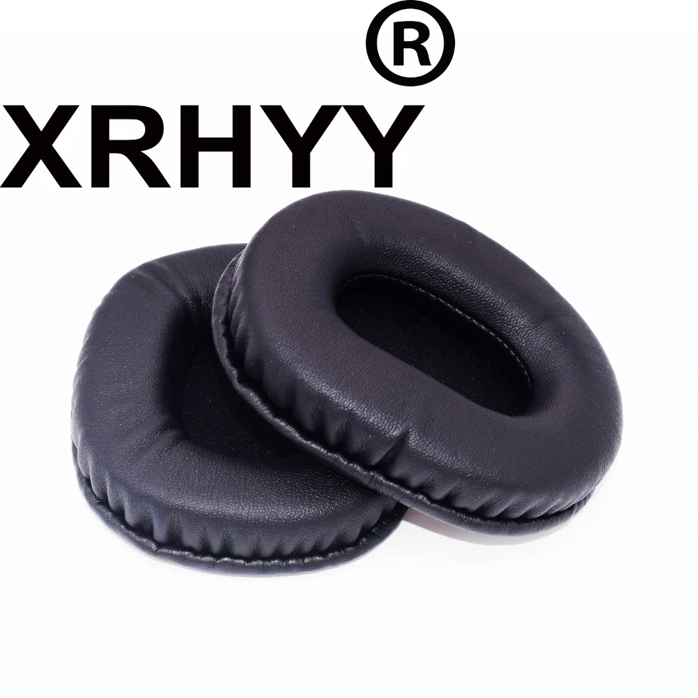 XRHYY Sort Udskiftning Ear Pad Ørepuder, pudebetræk For Audio-Technica M-Serie Hovedtelefoner Med Gratis Rotere Kabel-Klip 1