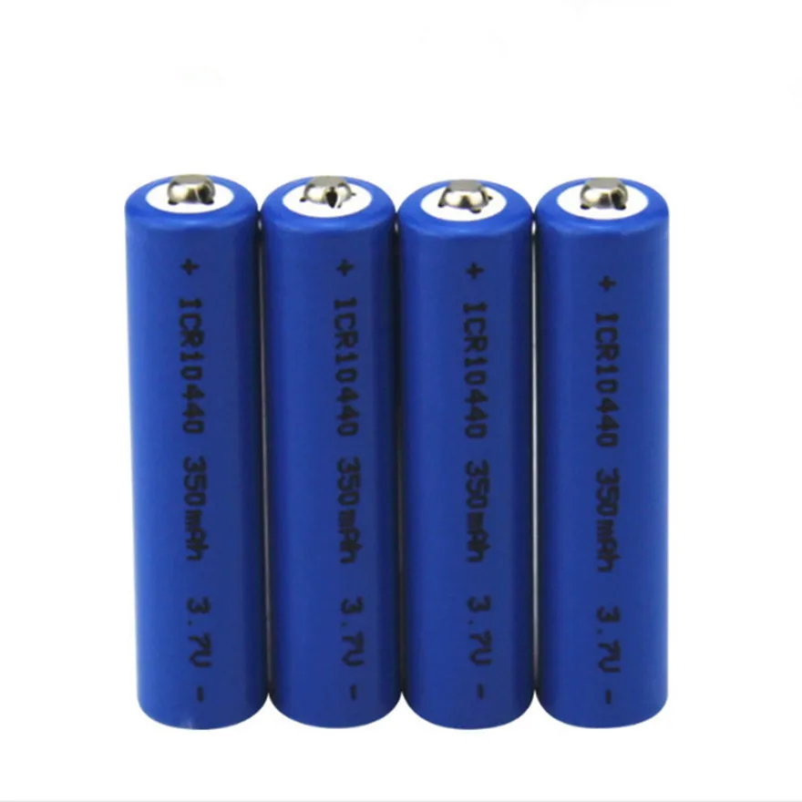 2stk/meget Høj kvalitet 3,7 v 10440 genopladeligt lithium batteri for lommelygte børn legetøj 350MAH AAA genopladelige batteri 1