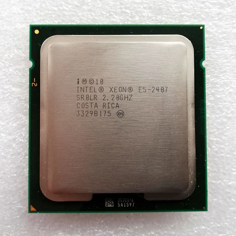 Intel Xeon E5-2407 CPU 2.2 GHz 10M 4 Core 4 Tråde LGA1356 Processor 1