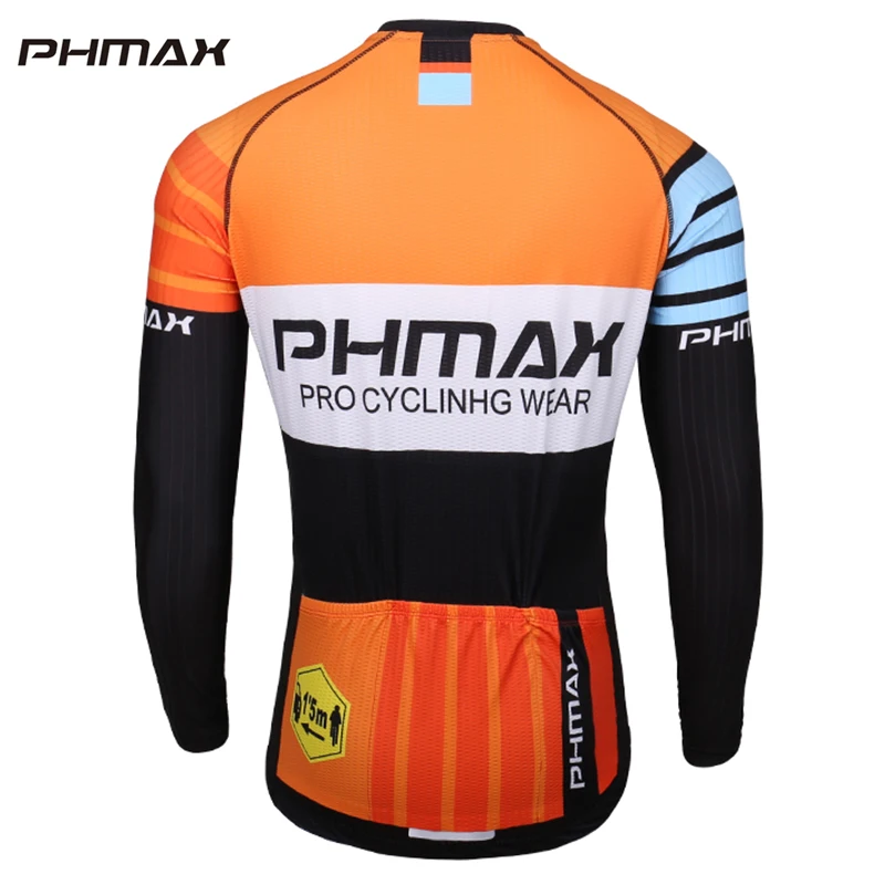 PHMAX Polyester langærmet Trøje Efteråret MTB Cykel Cykling Tøj Foråret Quick-Dry Racing Cykel Cykling Tøj 1