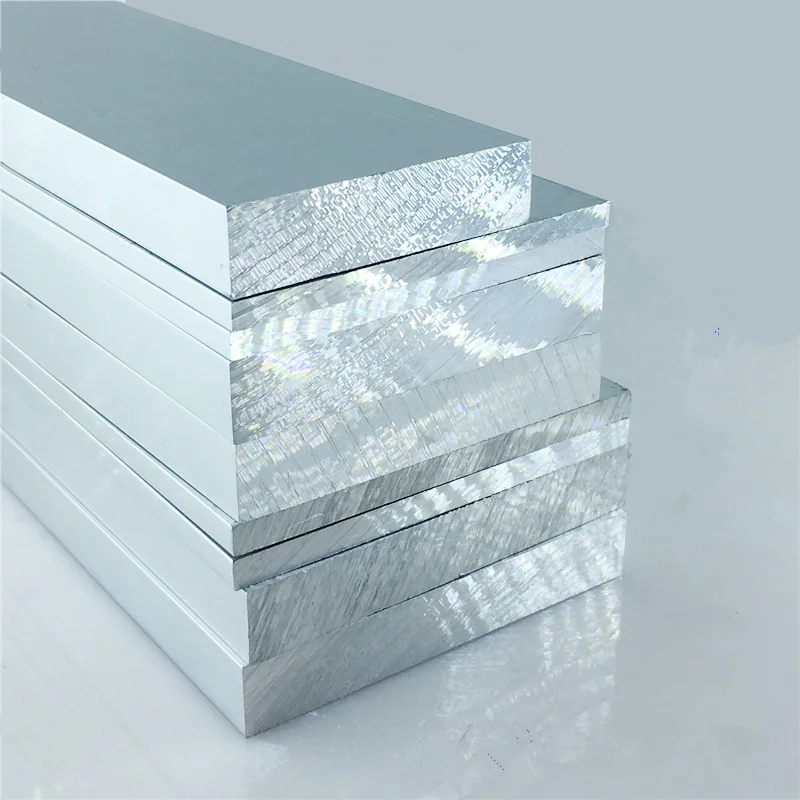 Aluminium plade tykkelse 10mm bredde 100 mm, længde 500mm 10mmx100mm artikel aluminium, 6063-T5 oxidation 1