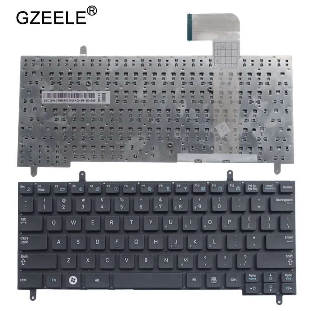 GZEELE OS laptop Tastatur til SAMSUNG N210 N220 N220P N315 N260 N230 sort 1